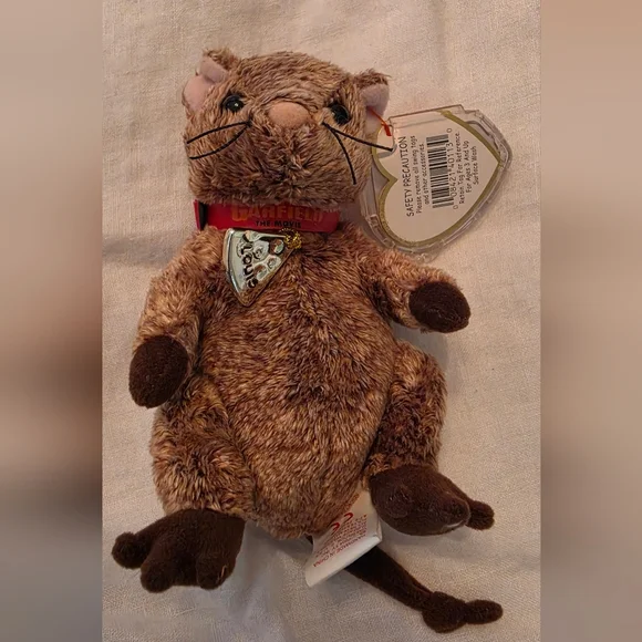 NWT-Ty Beanie Babies Garfield & Friends Plushies Set Of 7